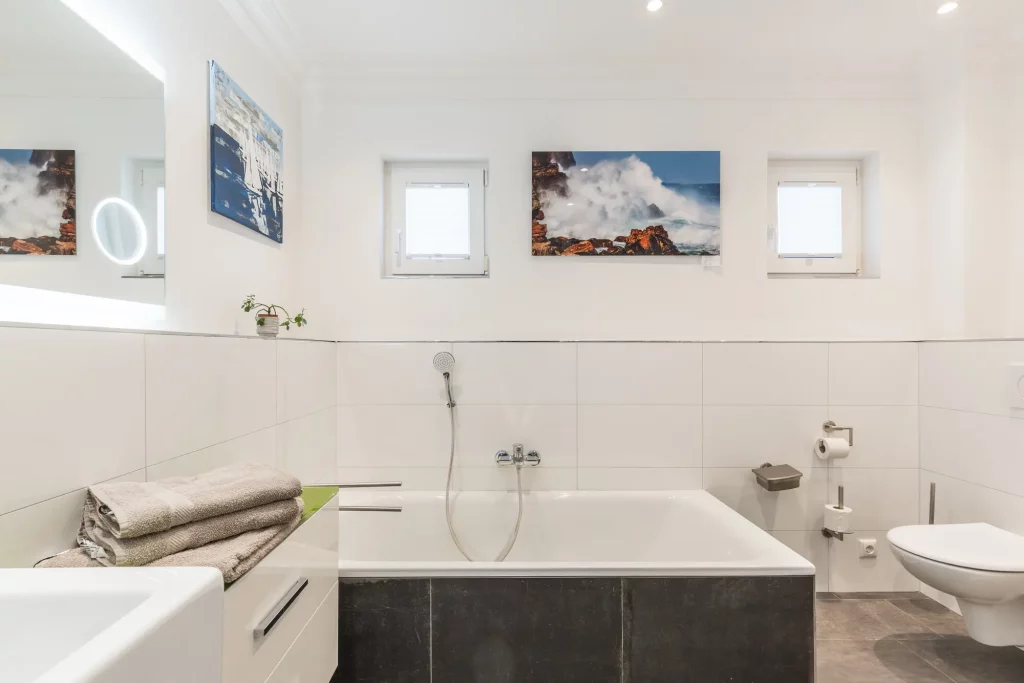 Ferienhaus Saphir Damshagen – modernes Badezimmer